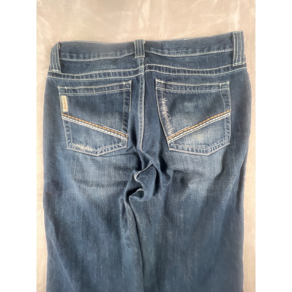 Cinch Reed Mens Medium Wash Relaxed Straight Leg Jeans Blue 32x34 MB98434001